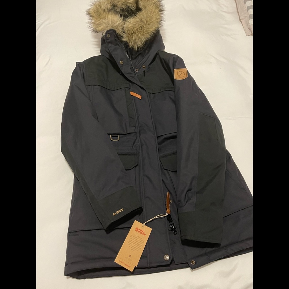 Fjallraven Polar Guide Parka. Women’s size small. New with tags. Never worn.